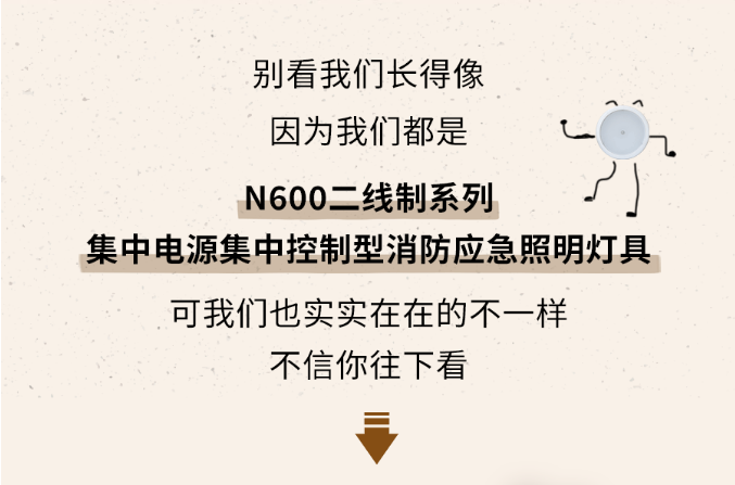 云南海灣消防N600二線制系列集中電源集中控制型消防應急照明燈具介紹