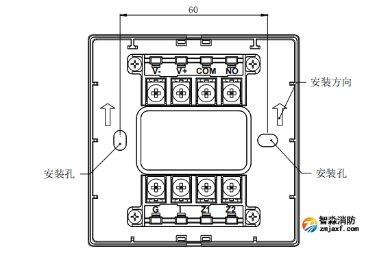 GST-LD-8365H輸入/輸出模塊接線(xiàn)說(shuō)明